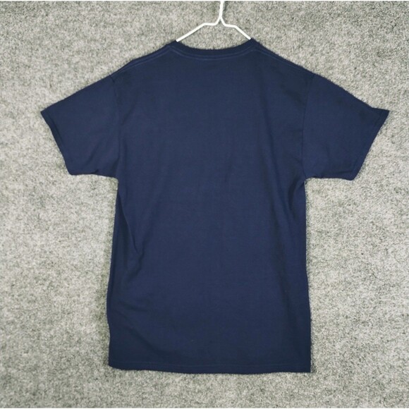 Star Wars T-Shirt Men's M 38/40 Short Sleeve Enterprise Navy Blue Cotton Blend - Picture 4 of 7